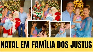 ANA PAULA SIEBERT E ROBERTO JUSTUS ANTECIPAM O NATAL EM FAMÍLIA 😍