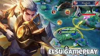 Elsu Dragon Lane Pro Gameplay | High Sniping Accuracy | Arena of Valor Liên Quân mobile CoT