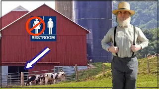 How Amish Men Pee. Probably not how you're thinking.😮