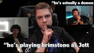 Sinatraa & SEN Tarik reacts EG Demon1 INSANE ACE & being the VILLAIN vs DRX