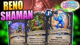 Reno Shaman thriving with new card! Hex the meta!