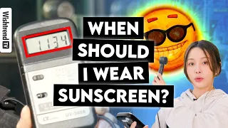 Do you apply sunscreen even on cloudy days or indoors? We have measured UV rays everywhere!