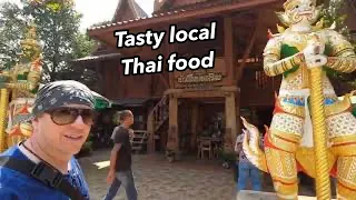 Restaurant at Ban Tuek ข้าวเปิ๊บยายเครื่อง, Si Satchanalai, Sukhothai, Thailand