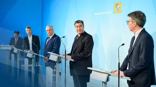 Video in Gebärdensprache: Pressekonferenz nach der Kabinettssitzung (07.02.2023) - Bayern