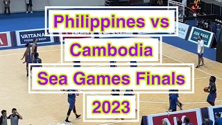 Philippines vs Cambodia-Finals Men’s Basketball l Sea Games 2023 l Gilas Pilipinas