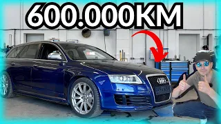 AUDI RS6 mit 600.000KM statt 150.000!! KM Manipuliert! Hab wieder Müll gekauft... 102 OKTAN