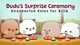 Dudu's Surprise CEREMONY🤗Unexpected ROLES for Billa | Animation stories | Bubu Dudu Videos