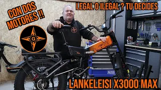 LEGAL O ILEGAL ? TU ELIGES / LANKELEISI X3000MAX UNA BESTIA PARDA QUE TE HARA DISFRUTAR  / GINESSOT