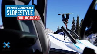 Jeep Men’s Snowboard Slopestyle: FULL COMPETITION | X Games Aspen 2022