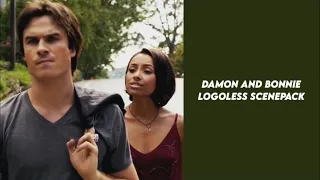 Bamon || Damon and Bonnie logoless scenes