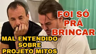 EDUARDO COSTA DEIXOU CLARO ERA SÓ PRA BRINCAR ouça essa EXPLICAÇÃO  MITOS de RALF E EDUARDO COSTA