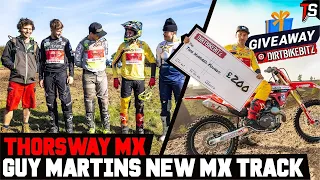 ME & BILLY RIDE GUY MARTINS INSANE NEW MOTOCROSS TRACK | £200 GIVEAWAY