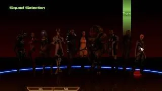Mass Effect 2: Squad Selection, full team