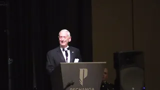 Retired Gen. James Mattis speaks at 1st Marine Division Marine Corps Birthday Ball 2022