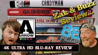 4K Ultra HD Blu-Ray Review - EVIL DEAD 2, ARROW VIDEO & 88 Films Blu-Ray Collection Update!