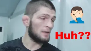 Khabib ARE YOU HOT !!!!!     Megan invites khabib for diner