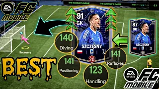 WELCOME 91 OVR TOTY SZCZESNY || BEST GOALKEEPER IN EA FC MOBILE 24