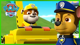 Mighty Pups Charged Up поправят релсите на влака - PAW Patrol Bulgarian - карикатури за деца