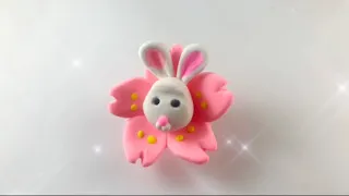Learn to make Clay bunny from ColdPorcelain Clay | Air Dry Clay tutorial |