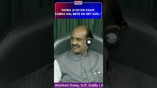 Sonia Gandhi Bursts Into Laughter As BJP MP Says 'Unko Ko Do Kaam Karna Hai, Bete Ko Set Aur...'