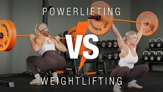 Powerlifting vs Weightlifting