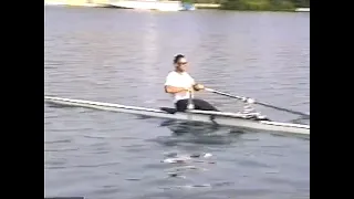 Sculling Atlanta 1996 Preparation, 2:00/500M splits.