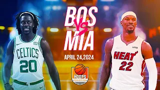 Boston Celtics vs Miami Heat Game 2 Full Highlights | 2024 ECR1 |