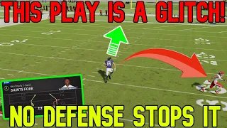 ⚠️UNSTOPPABLE GLITCH PLAY⚠️ No Defense Stops This! Best Play in Madden NFL 22! Offense Tips & Tricks