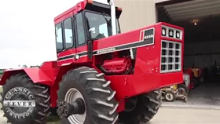 Big Four Wheel Drive Power! International 4586 First Line Of 4WD Tractors!