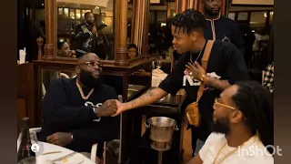 South African rapper Nasty C meets Chris Brown  and Rick Ross for the first time 😱👀(*shocking*)