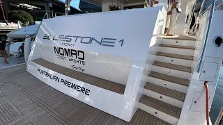 NOMAD 101 EXPLORER SUPER YACHT,   2023 Sydney International Boat Show