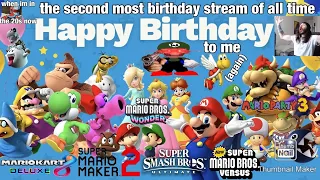 The second most birthday stream of all time! My (Belated :/) 2024 Birthday Live Stream