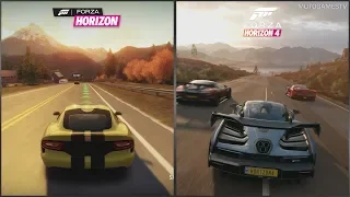 Forza Horizon vs Forza Horizon 4 - Early Gameplay Comparison (2012 vs 2018)