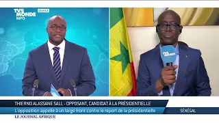 Sénégal : après le report, le point de vue du député Thierno Alassane Sall