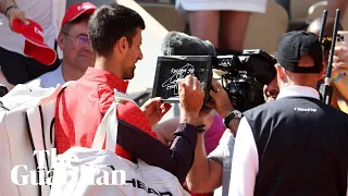 Novak Djokovic defends controversial Kosovo message at French Open