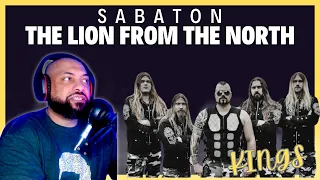 AMERICAN REACTS TO | SABATON - The Lion From The North (Official Lyric Video)