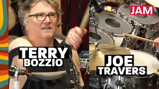 Terry Bozzio Jams With Frank Zappa Vaultmeister Joe Travers (Part 1 of 2)