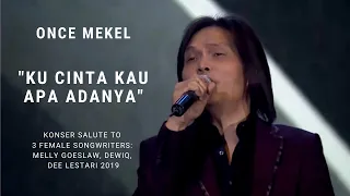 Once Mekel - Ku Cinta Kau Apa Adanya (Konser Salute Erwin Gutawa to 3 Female Songwriters)