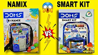 Doms Namix kit worth 750rs vs Doms Smart kit worth 500rs - Unboxing and Comparison