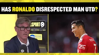 Has Ronaldo disrespected Man Utd? Simon Jordan & Danny Murphy get into HEATED debate! 😱 🔥
