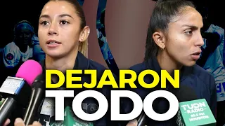 Karen Reyes y Samaria Gómez hablan tras la derrota ante Paraguay en Copa Oro W