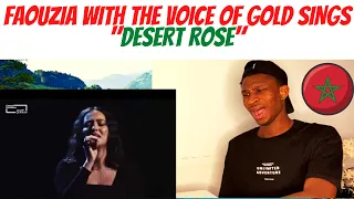 [FAOUZIA REACTION] | REACTION TO Faouzia singing arabic "Desert Rose" Live in concert at Abu Dhabi