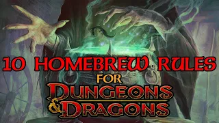 10 Homebrew and House Rules for D&D 5e | D&D DM Tips and Tricks