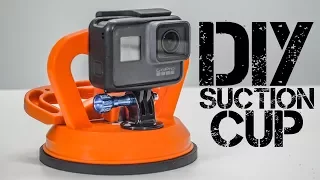 DIY GoPro Suction Cup Mount