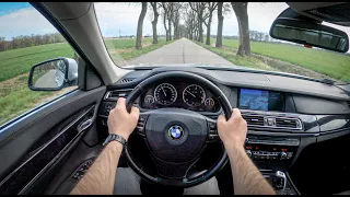 BMW 7 2009 | POV Test Drive #492 Joe Black