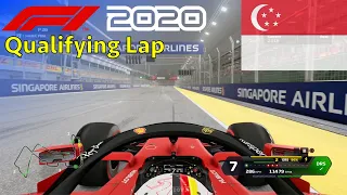 F1 2020 - Seb's Final Ferrari Season: Singapore Qualifying Lap | PS5