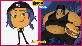 The Emoji Movie Fat Version.FUNNY The Emoji Movie Characters In Real Life.