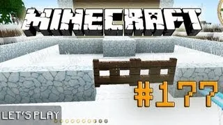 Minecraft - Let's Play - 177: Neu im Trend: Bude mit Fundament! [DE / 720p]