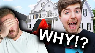 MILLIONAIRE REACTS TO MrBeast 'Would YOU Rather Have A Lamborghini or This House?'