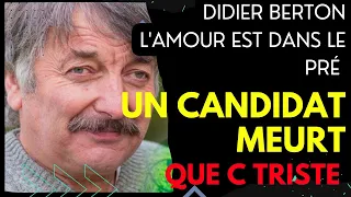 Didier, Candidate of "Love is in the Meadow", Loses His Life in an Incident Involving his Tractor